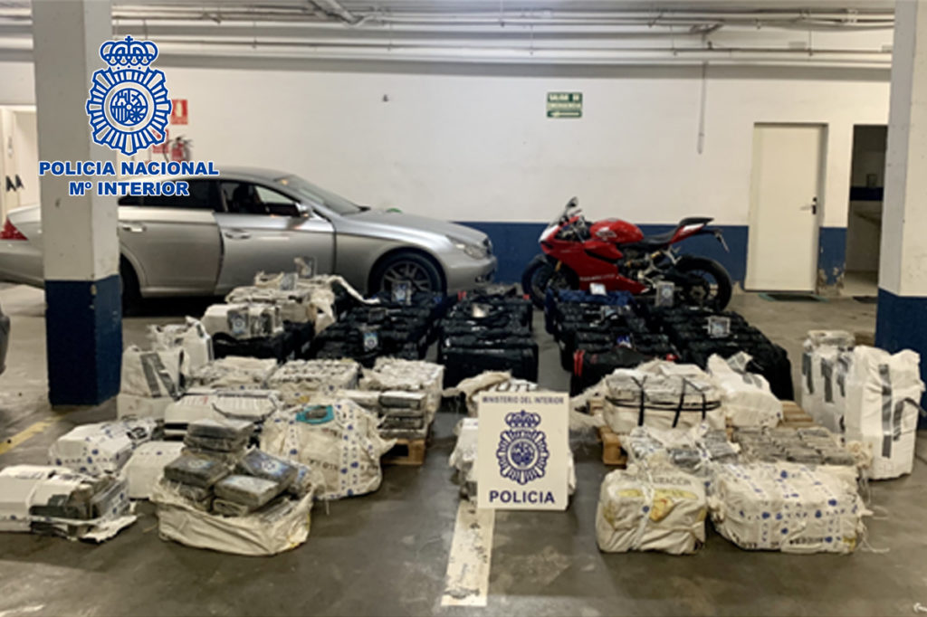 En el alijo más importante de esta droga realizado en la provincia onubense