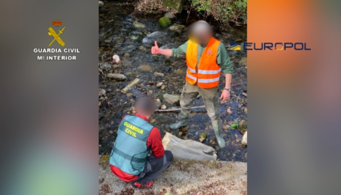 La Guardia Civil interviene en una operación de tráfico ilícito de anguila europea