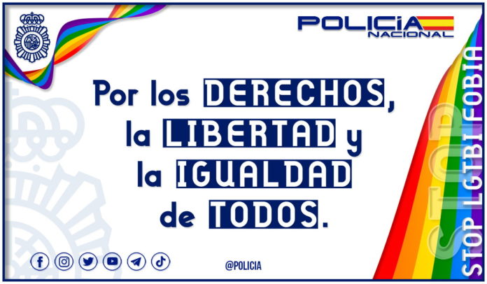 Stop a la LGTBIfobia por los derechos la libertad y la igualdad de todos