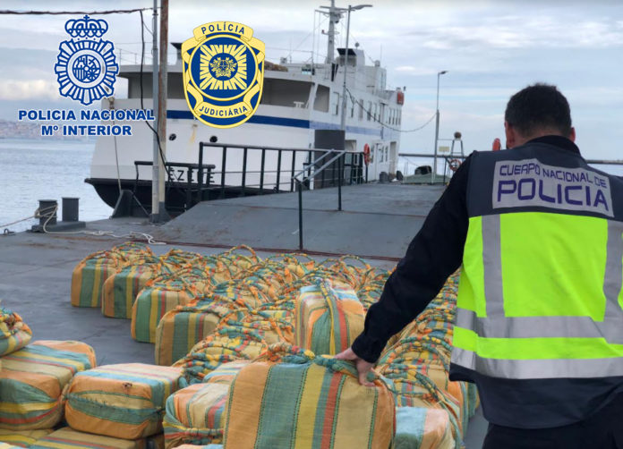 Incautados más de cinco mil kilogramos de cocaína
