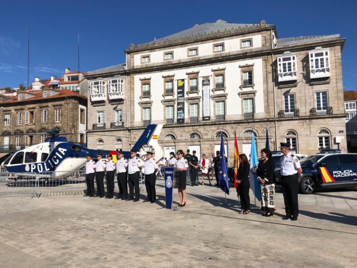 Actos por el día de la Policía Nacional en A Coruña