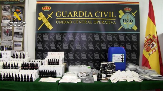 Desarticulada una organización criminal pionera en fabricación y distribución de S.A.R.Ms