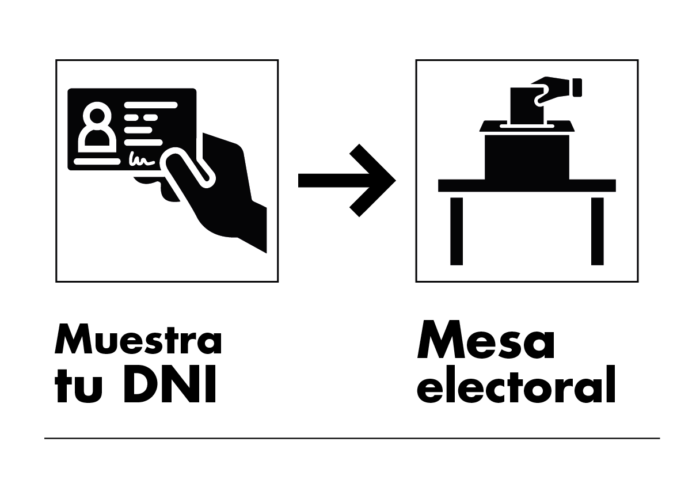 El nuevo sistema de señalización para las personas con problemas cognitivos se probará en las elecciones locales de Madrid
