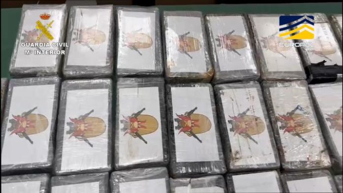 Detenida 30 personas que introducían grandes cantidades de cocaína en el país