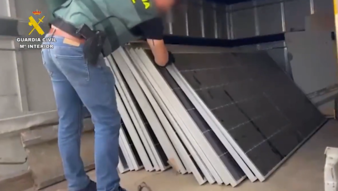 Detenidas seis personas por sustraer paneles solares de instalaciones fotovoltaicas