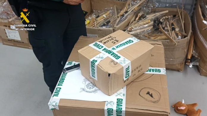 Incautación de juguetes