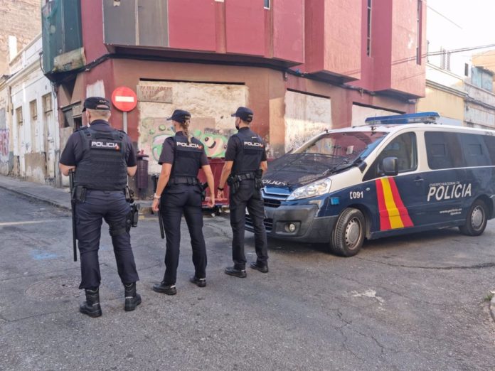 Agentes de la Policía Nacional en Las Palmas