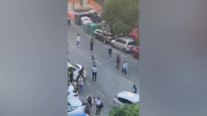 Batalla campal entre ultras en Sevilla
