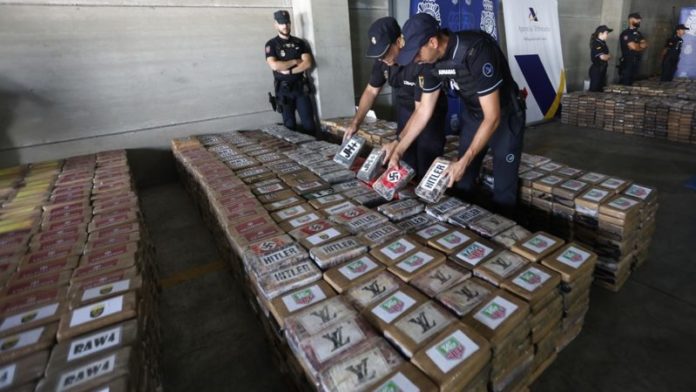 Incautación de drogas de la Policía Nacional y la Agencia Tributaria