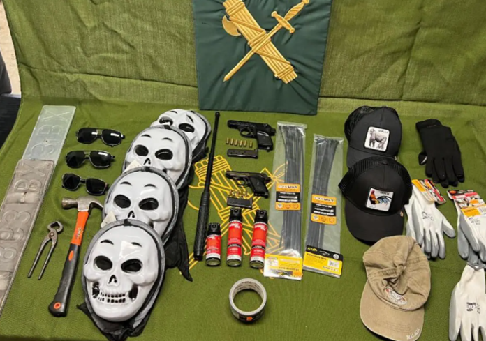 Material incautado tras un triple intento de secuestro