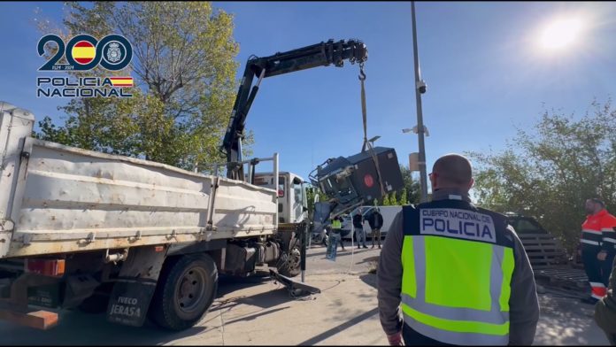 Desarticulado un grupo criminal dedicado a la sustracción de cajeros automáticos