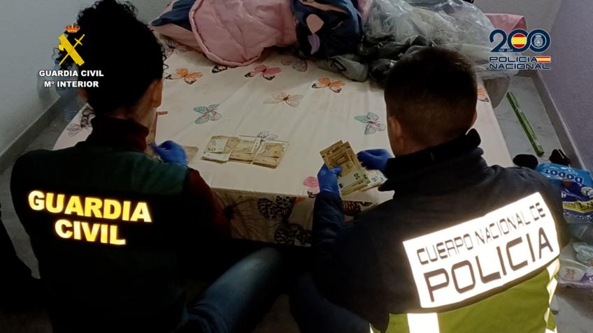 Dinero incautado por explotación sexual