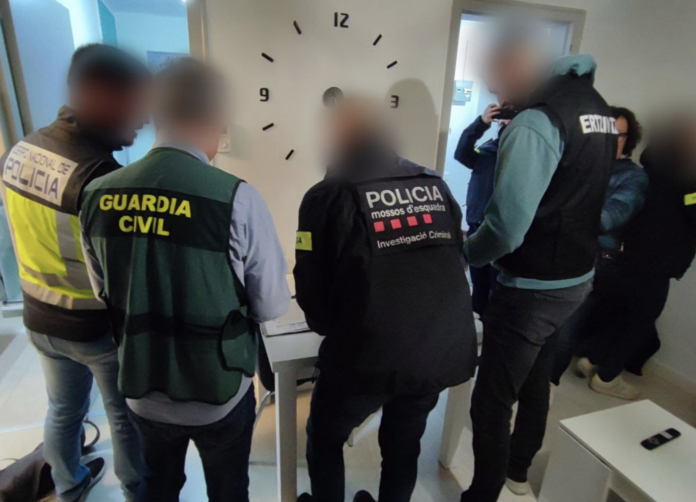Operación conjunta de cuerpos policiales contra estafas