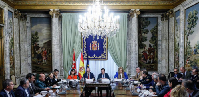 Presentación de datos de criminalidad en Madrid