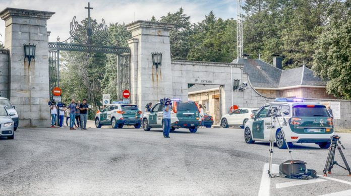 Guardia Civil en el Valle de los Caídos / EP