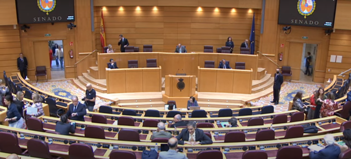 Pleno del Senado debate la Proposición de Ley para declarar profesión de riesgo a policías y guardias civiles
